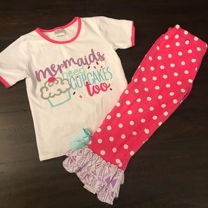 Mermaids Need Cupcakes too Boutique outfit